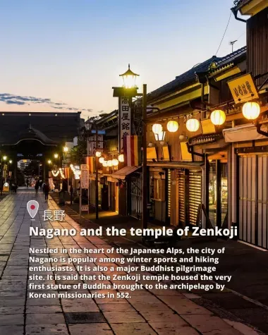 Nagano and the temple of Zenkoji 