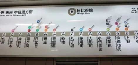 Hibiya Line, Tokyo Subway